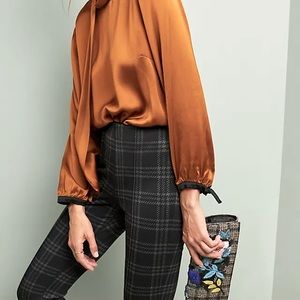 50%OFF BUNDLES! Sanctuary plaid pants trousers pull-on high rise elastic waist